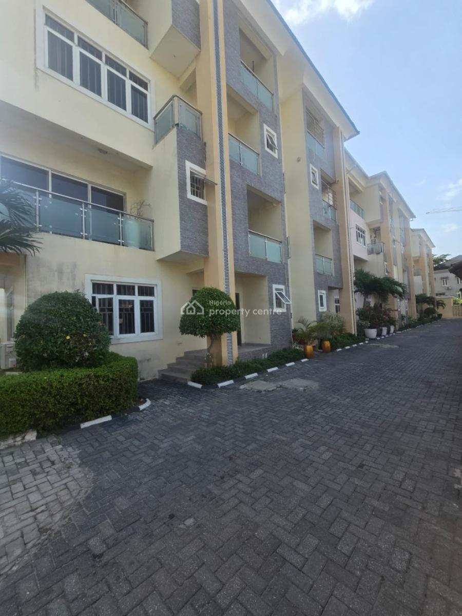 Lovely Serviced 3 Bedroom Terrace with a Room Bq, Victoria Island Extension, Victoria Island (vi), Lagos, Terraced Duplex for Rent