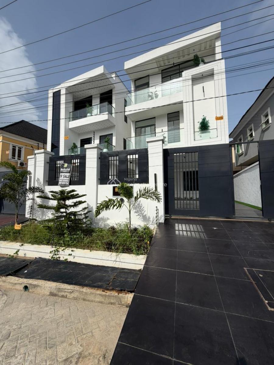 Luxurious 6 Bedroom Fully Detached, Chervon, Lekki, Lagos, Detached Duplex for Sale