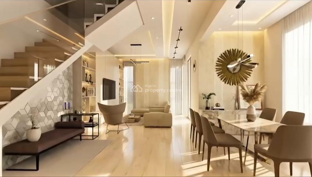 5-bedroom Semi-detached Duplex with a Room Bq, Offplan, Alalubosa Gra Ibadan Oyo State, Ibadan, Oyo, Semi-detached Duplex for Sale