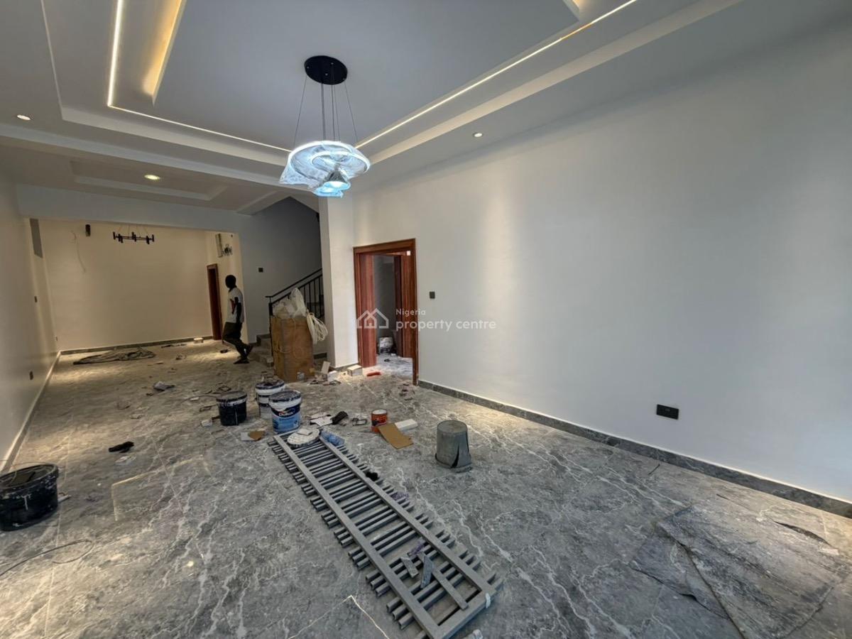 Newly Built Serviced 4-bedroom Terrace Duplex with Central Generator, Guzape District, Abuja, Terraced Duplex for Rent