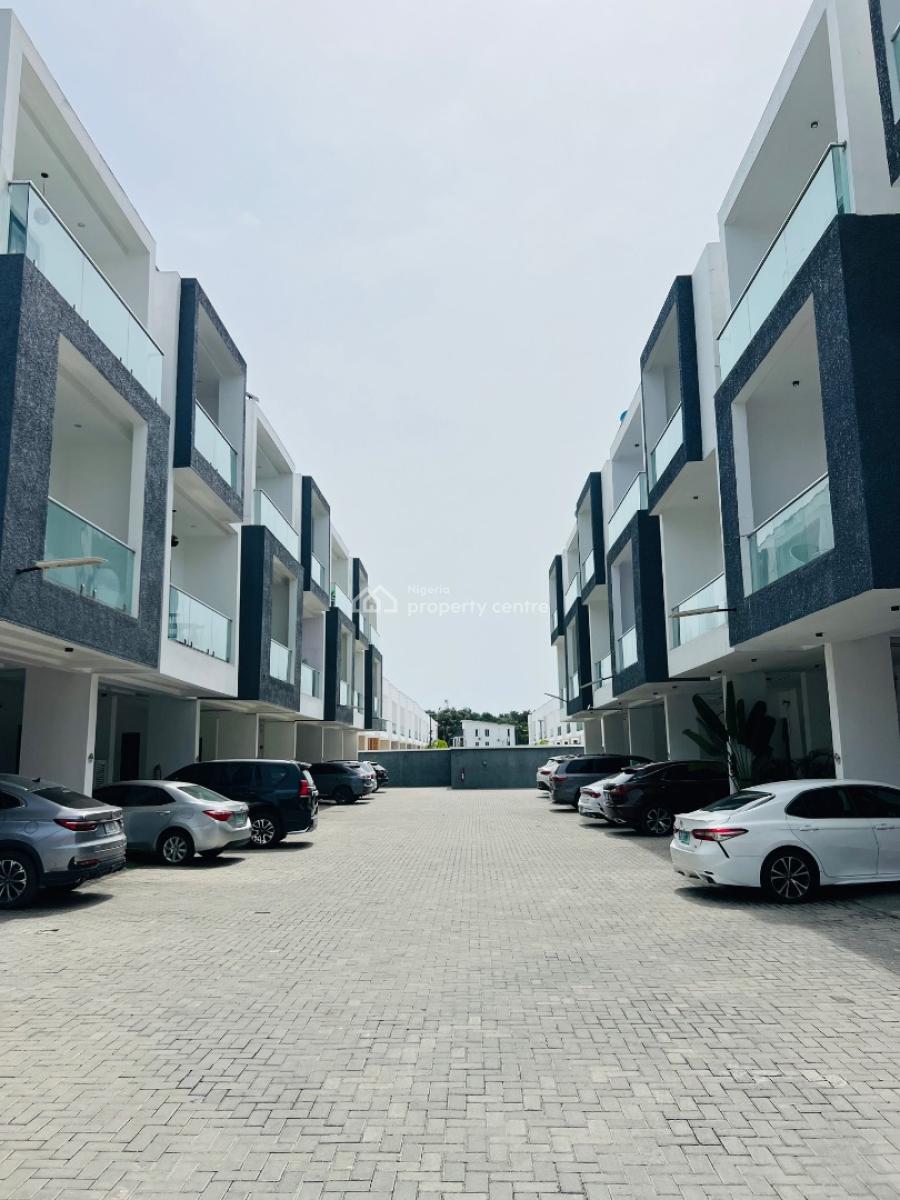 4 Bed&bq Terrace   14 Million, Ikota, Lekki, Lagos, Terraced Duplex for Rent