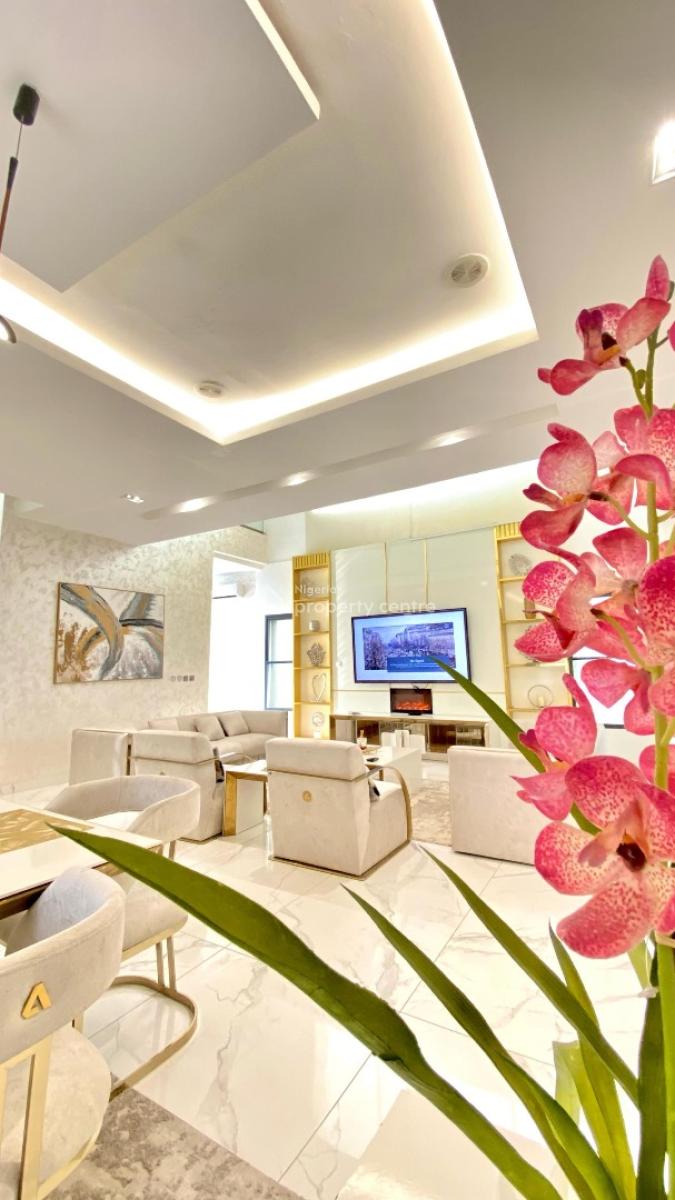 5 Bedroom Fully Detached Home with Gym, Swimming Pool and Seaview, Pinnock Beach, Osapa, Lekki, Lagos, Detached Duplex Short Let