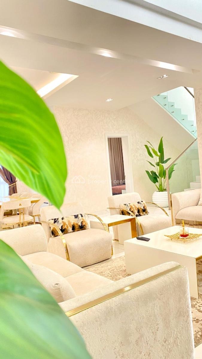 5 Bedroom Fully Detached Home with Gym, Swimming Pool and Seaview, Pinnock Beach, Osapa, Lekki, Lagos, Detached Duplex Short Let