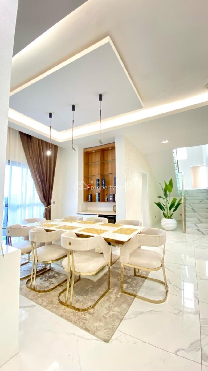 5 Bedroom Fully Detached Home with Gym, Swimming Pool and Seaview, Pinnock Beach, Osapa, Lekki, Lagos, Detached Duplex Short Let