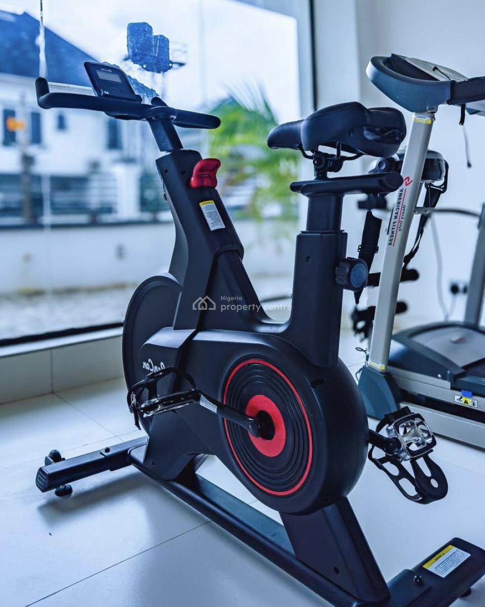 Contemporary 2 Bedroom Apartment with Central Gas System and Gym House, Lekki Phase 1, Lekki, Lagos, Flat / Apartment for Rent