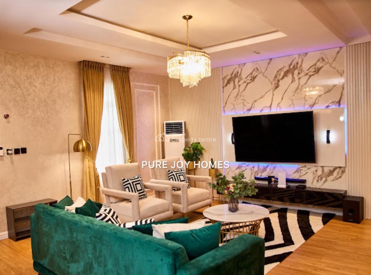 a Super Luxurious 4 Bedroom Apartment in a Beautiful Estate, Chevron, Lekki, Lagos, Detached Duplex Short Let