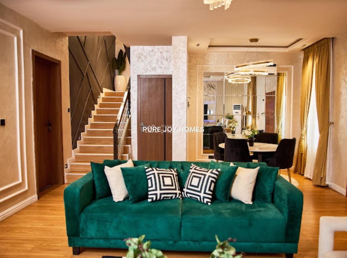 a Super Luxurious 4 Bedroom Apartment in a Beautiful Estate, Chevron, Lekki, Lagos, Detached Duplex Short Let