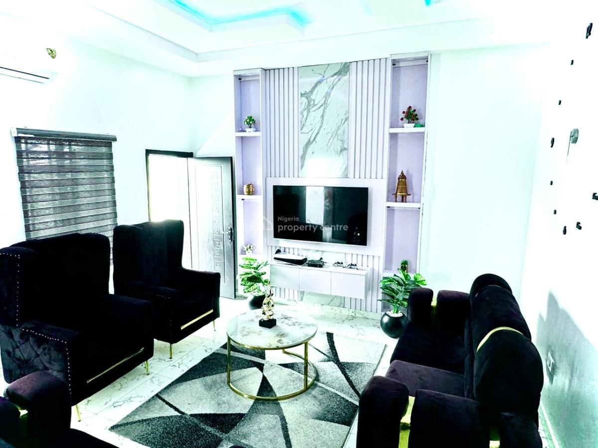 Luxury Fully Furnished 2 Bedroom Apartment in an Estate with Solar, Ogunfayo, Ibeju Lekki, Lagos, House for Rent