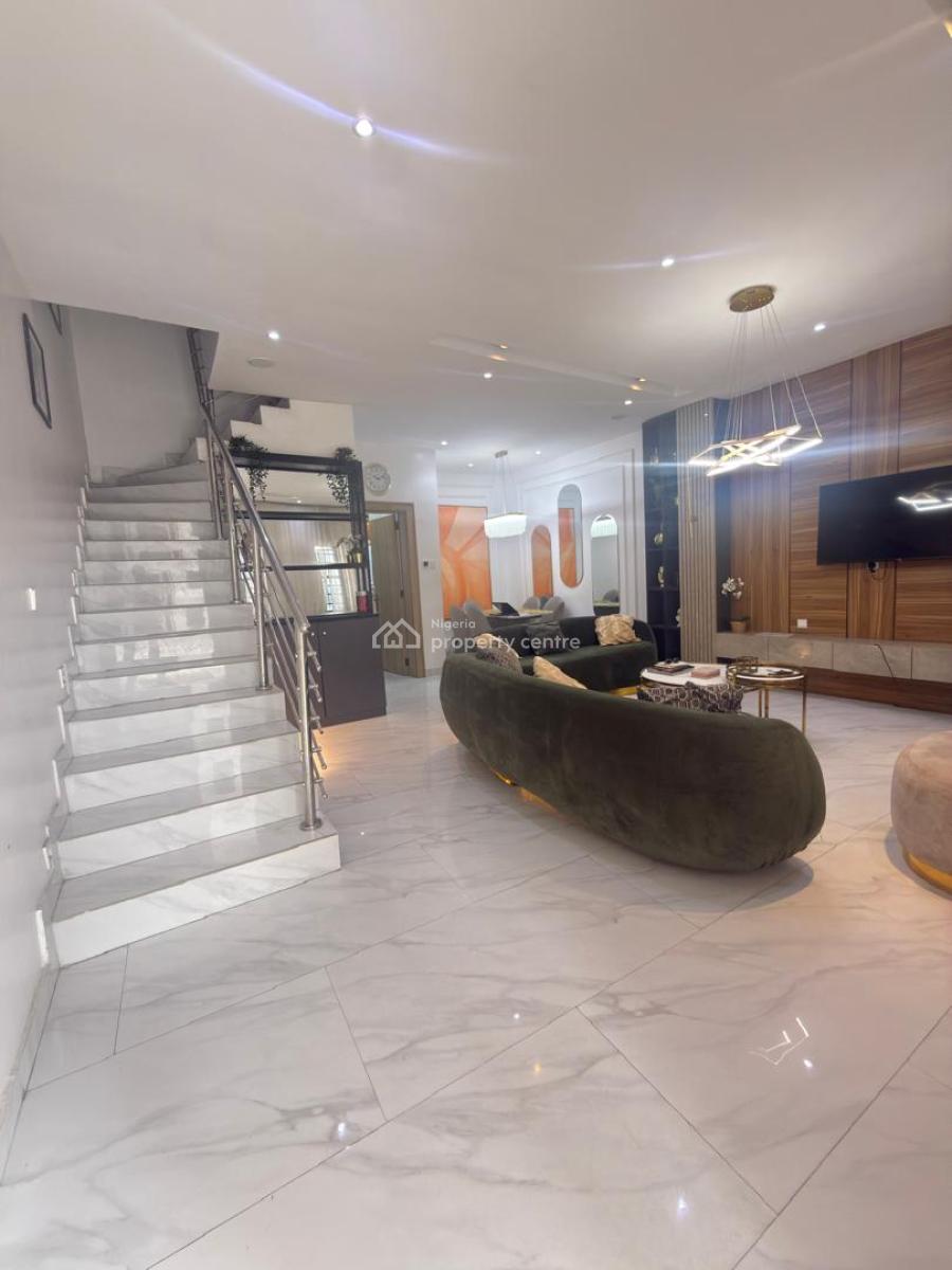 Fully Furnished 4 Bedroom Terrace Duplex, Ikate, Lekki, Lagos, House for Rent