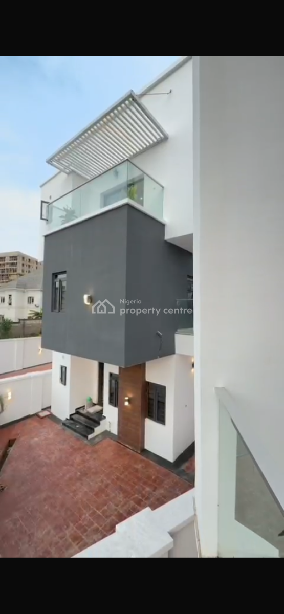 Luxury 4 Bedroom Terraced Duplex with Private Compound +bq, Guzape District, Abuja, Terraced Duplex for Sale