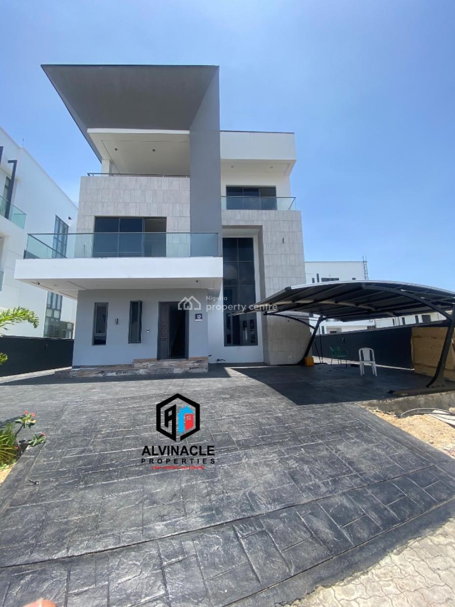 Well Fitted 5 Bedroom Duplex with Cinema Room, Hampton Bay, Ikate, Lekki, Lagos, Detached Duplex for Sale