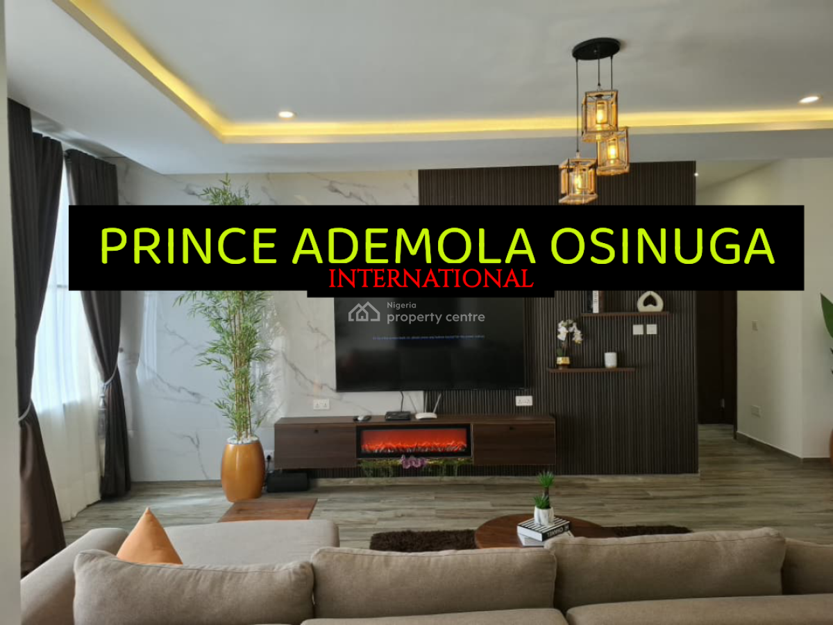 Furnished 3 Bedroom Apartment + Pool + Elevator Etc., Banana Island, Ikoyi, Lagos, Flat / Apartment for Rent