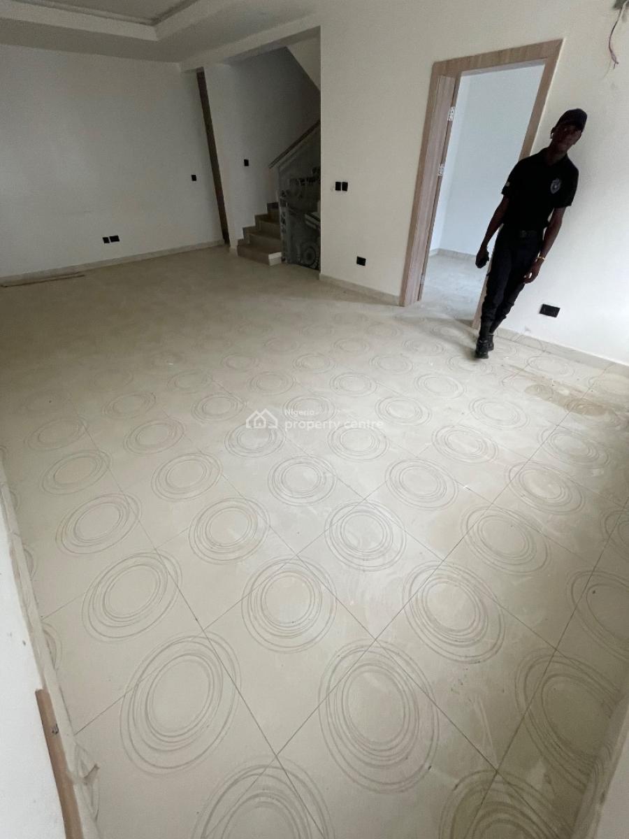 3 Bedroom Terraced Duplex, New Road, Alpha Beach, Lekki, Lagos, Terraced Duplex for Rent