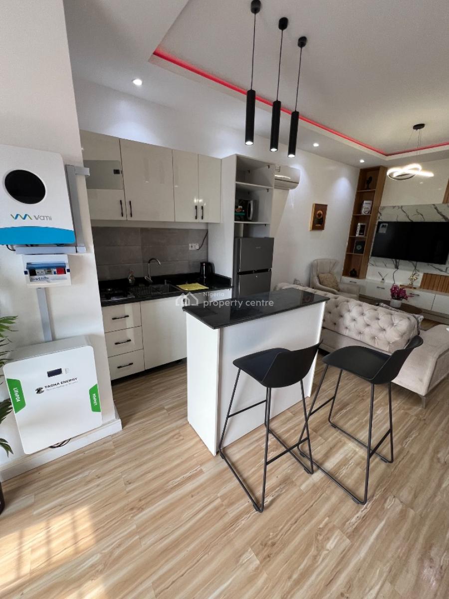 Fully Furnished Luxury 1-bedroom Flat with Exceptional Features, Osborne Phase 1, Ikoyi, Lagos, Mini Flat (room and Parlour) for Rent