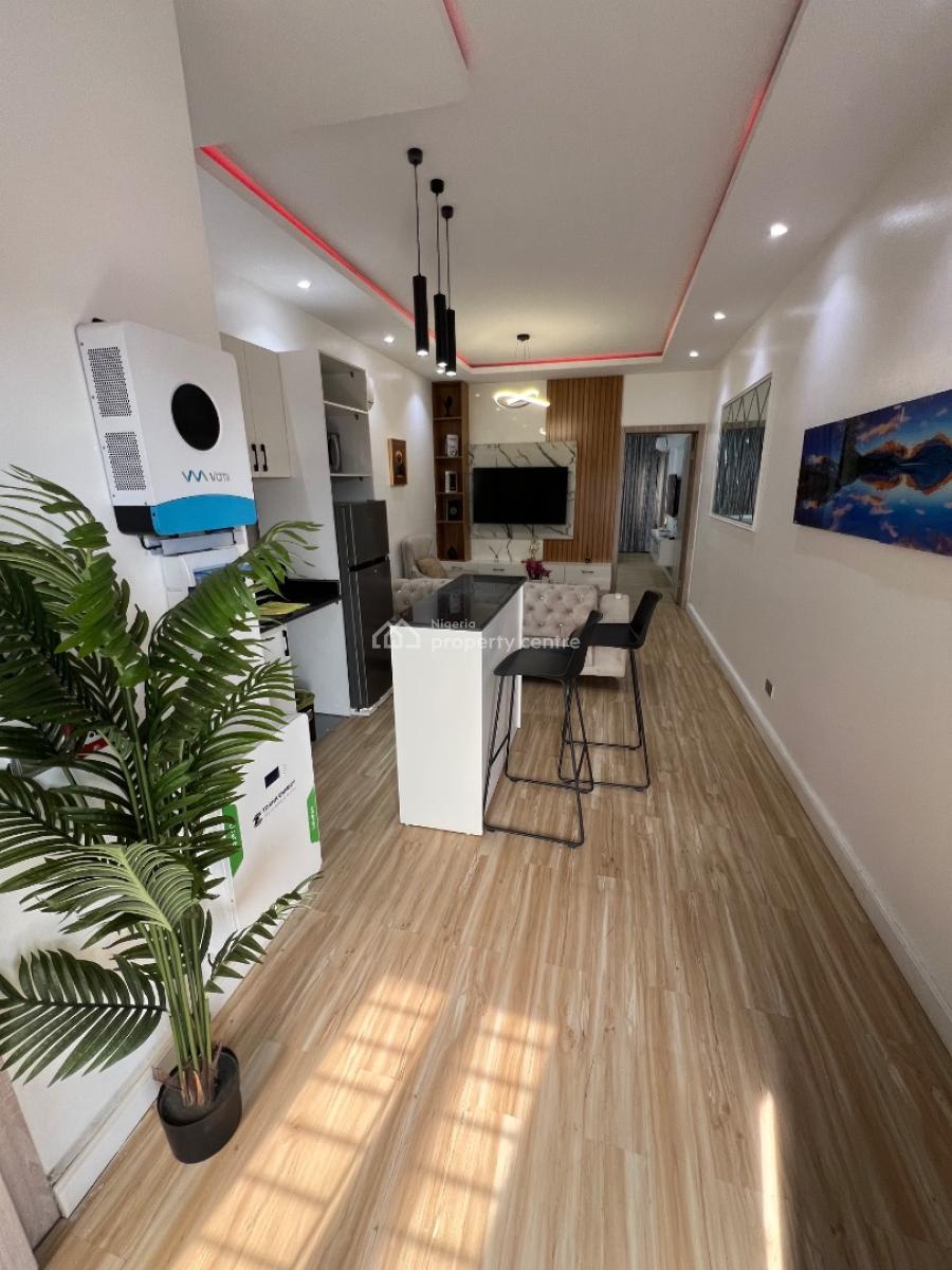 Fully Furnished Luxury 1-bedroom Flat with Exceptional Features, Osborne Phase 1, Ikoyi, Lagos, Mini Flat (room and Parlour) for Rent