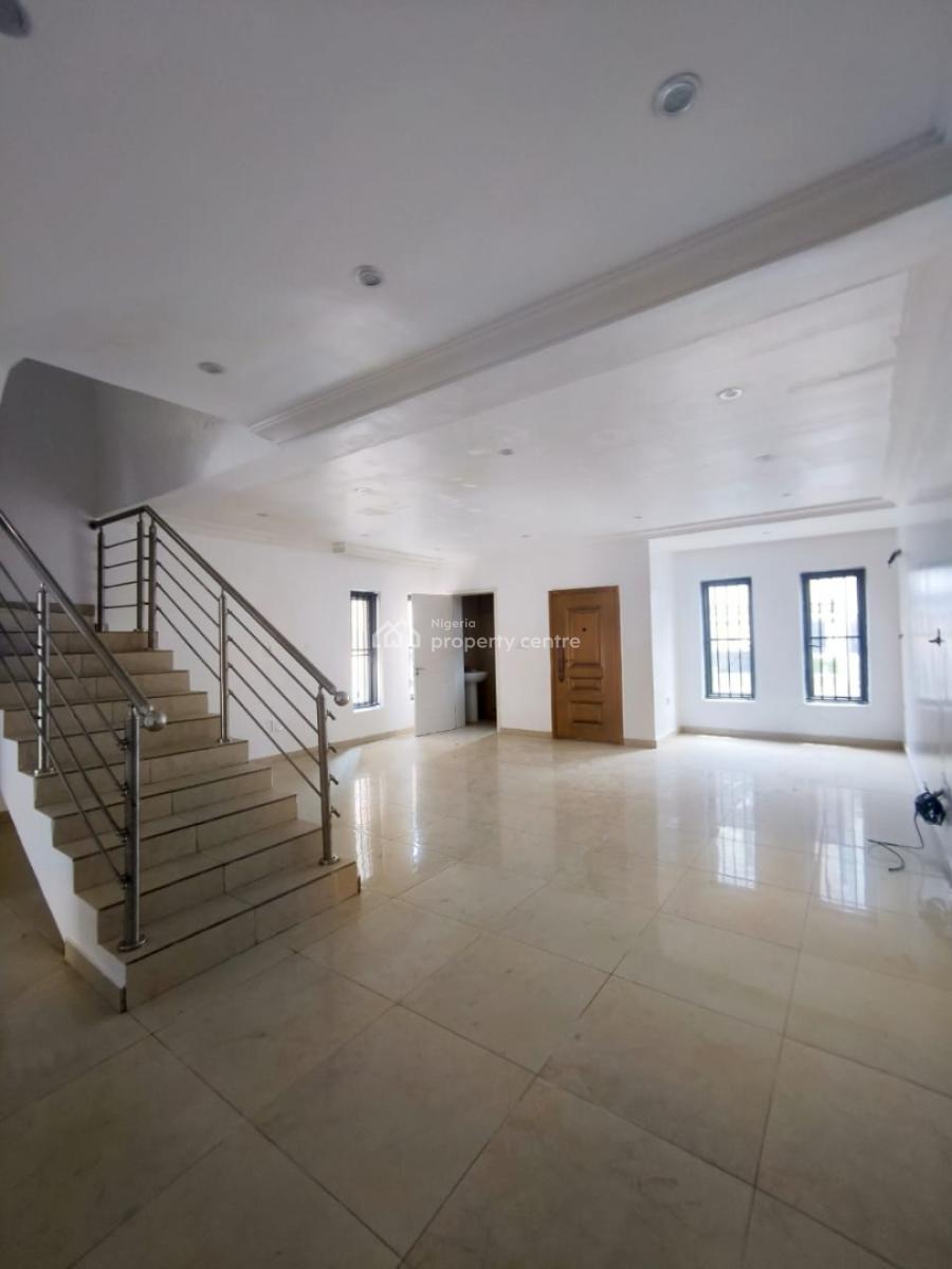 Beautiful Well Renovated 4 Bedroom Terraced Duplex Plus Bq, Chevron, Lekki, Lagos, Terraced Duplex for Rent