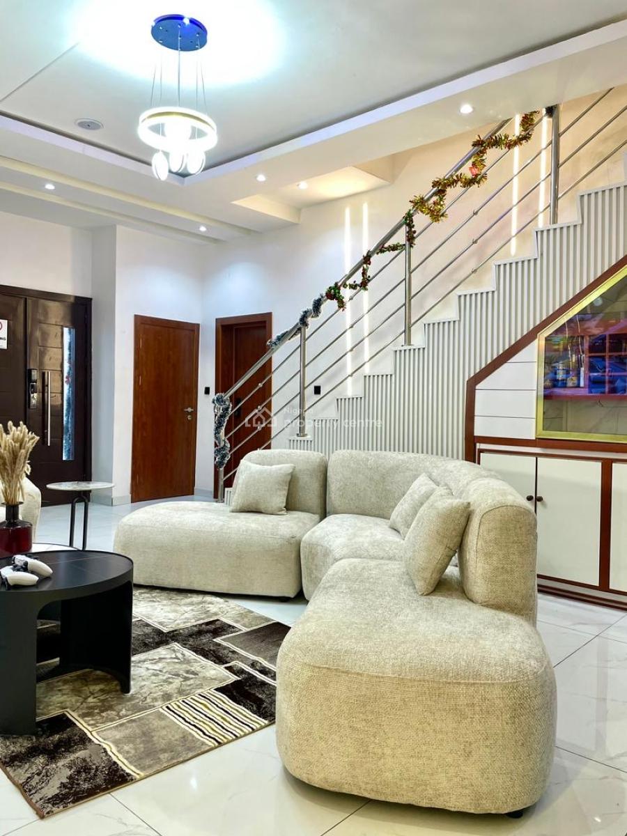 Luxury 4 Bedroom Duplex in a Self Compound with Ps5 and Snooker, Ikate, Lekki, Lagos, Detached Duplex Short Let