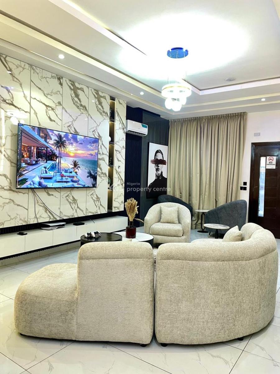 Luxury 4 Bedroom Duplex in a Self Compound with Ps5 and Snooker, Ikate, Lekki, Lagos, Detached Duplex Short Let