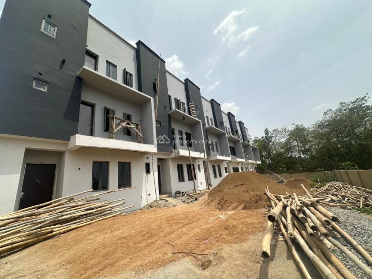 Newly Built 4 Bedroom Terrace Duplex with Bq, Katampe (main), Katampe, Abuja, Terraced Duplex for Sale