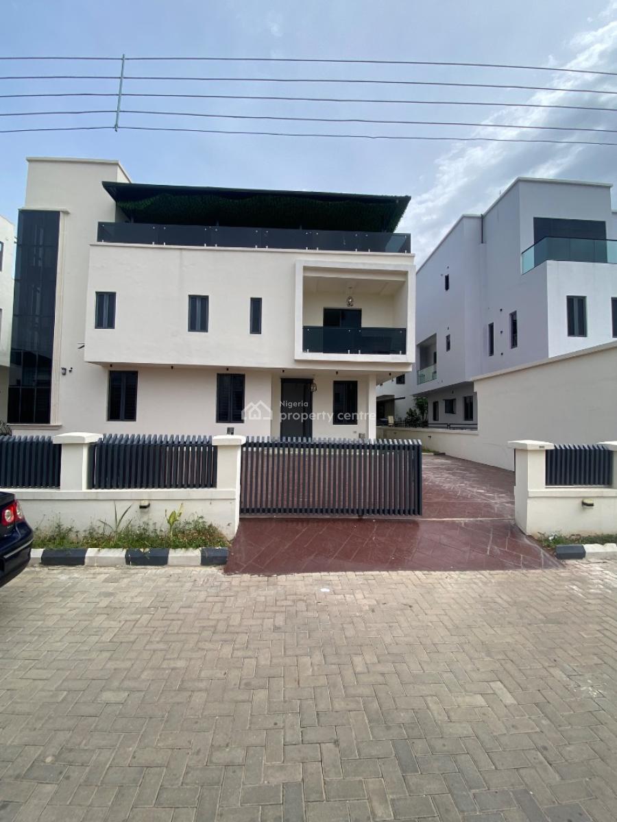 Newly Built 5 Bed Smart House with Bq, Osapa London, Osapa, Lekki, Lagos, Detached Duplex for Sale