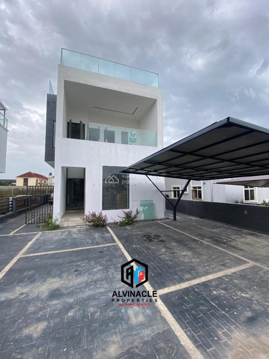Well Fitted 5 Bed Home Duplex with Cinema, Osapa London, Osapa, Lekki, Lagos, Detached Duplex for Sale