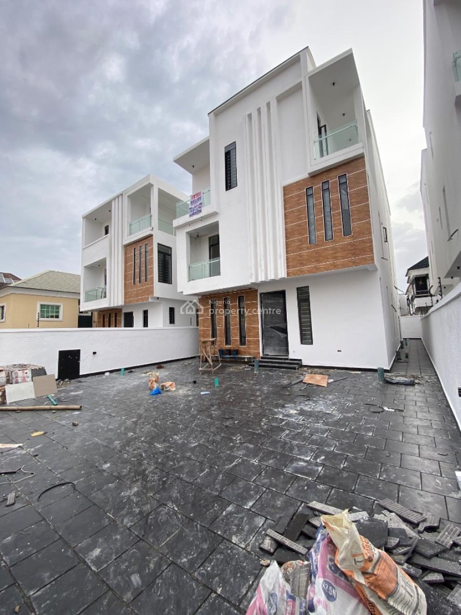 Newly Built 5 Bed Duplex in a Gated Estate, Osapa London, Osapa, Lekki, Lagos, Detached Duplex for Sale