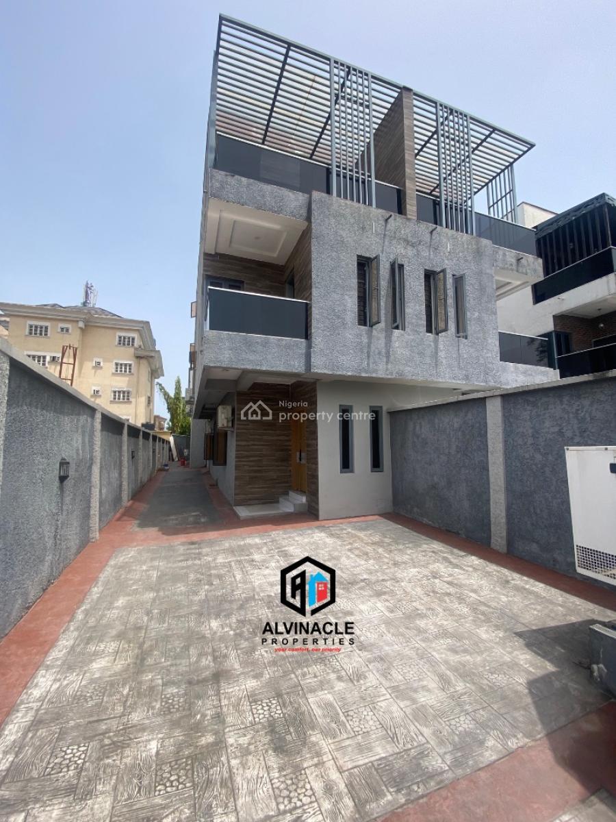 Furnished 5 Bed Duplex with 2bq, Parkview, Ikoyi, Lagos, Semi-detached Duplex for Rent