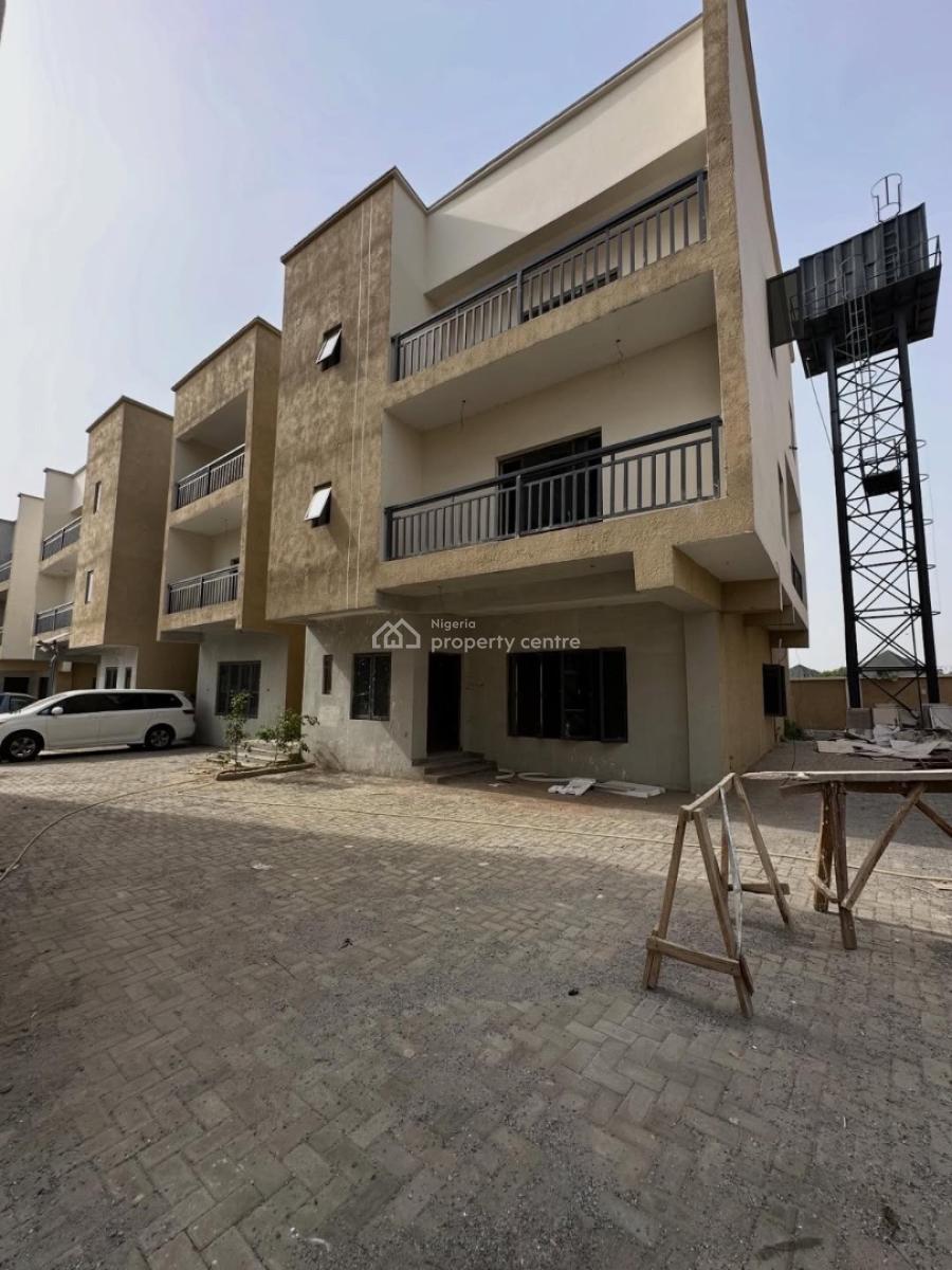 New & Spacious 4 Bedroom Terrace Duplex + Bq(semi Finished), Life Camp, Abuja, Terraced Duplex for Sale