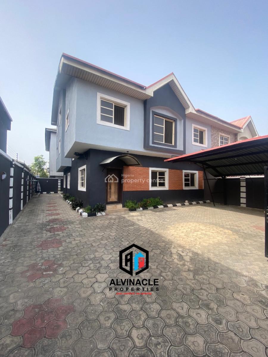 4 Bedroom Duplex with Study Room, Parkview, Ikoyi, Lagos, Semi-detached Duplex for Rent