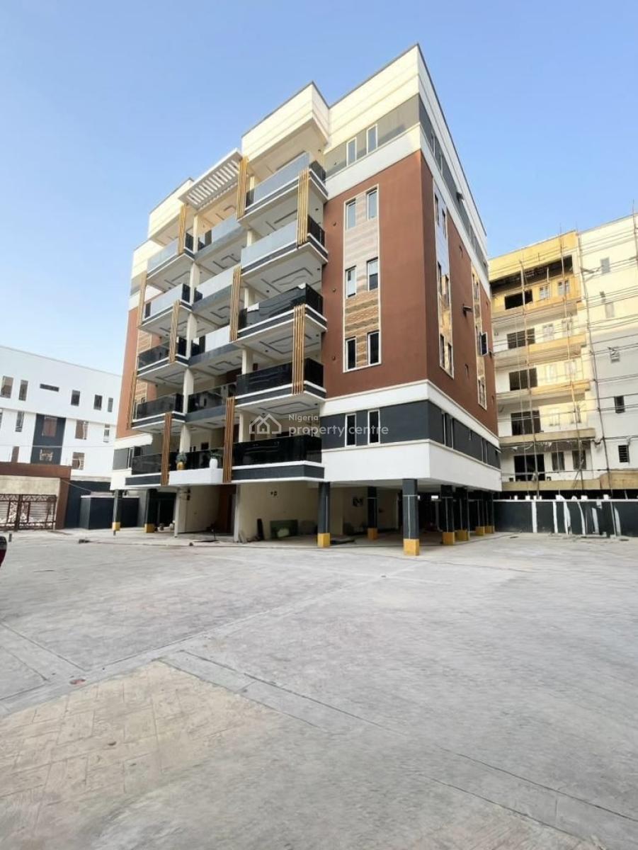 Luxury 2 Bedroom Apartment with Bq + Swimming Pool + Gym + Elevator, Lekki Phase 1, Lekki, Lagos, Flat / Apartment for Rent