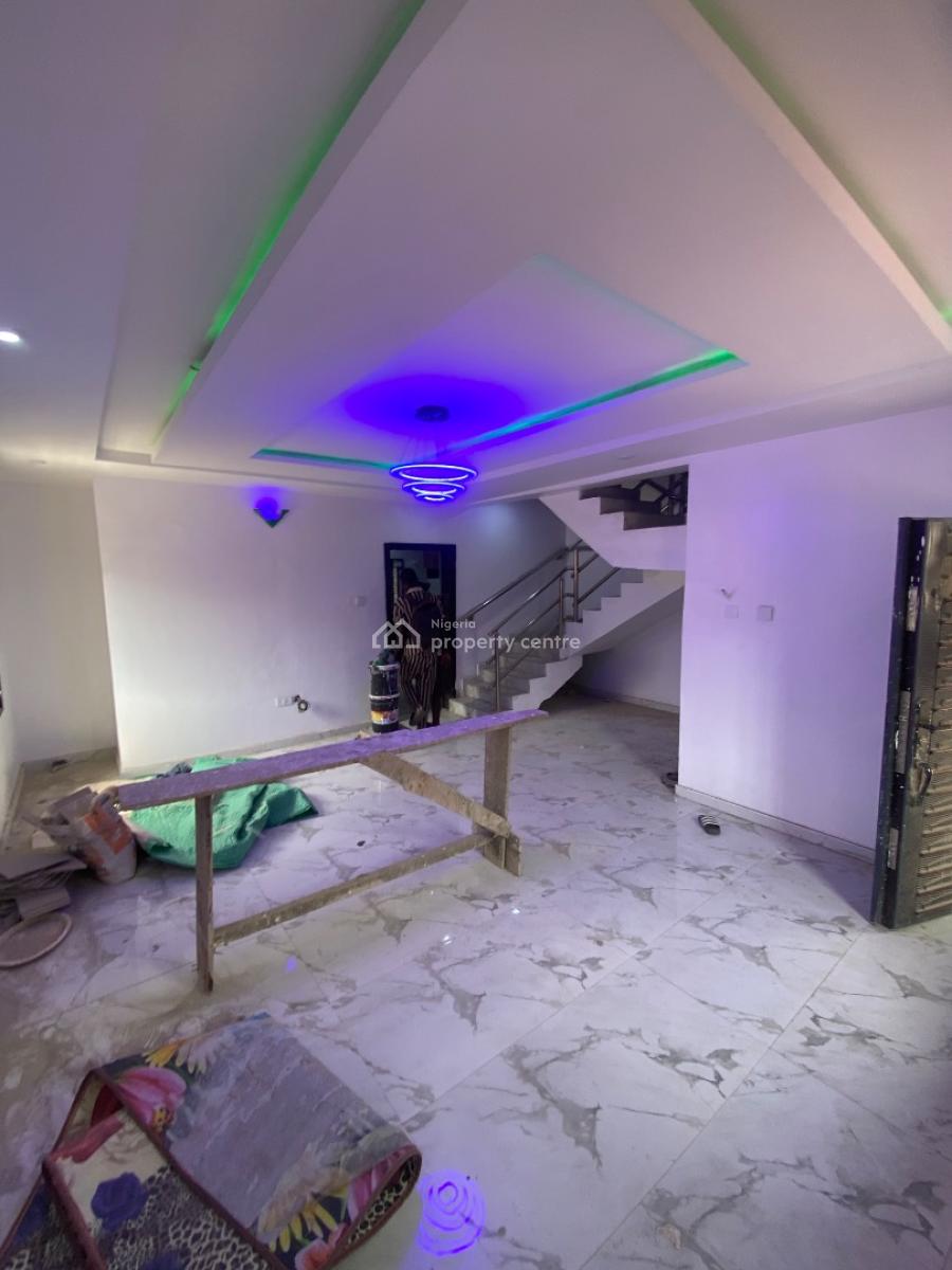 Newly Built 3 Bed Terrace Duplex with 1bq, Ologolo, Ologolo, Lekki, Lagos, Terraced Duplex for Rent
