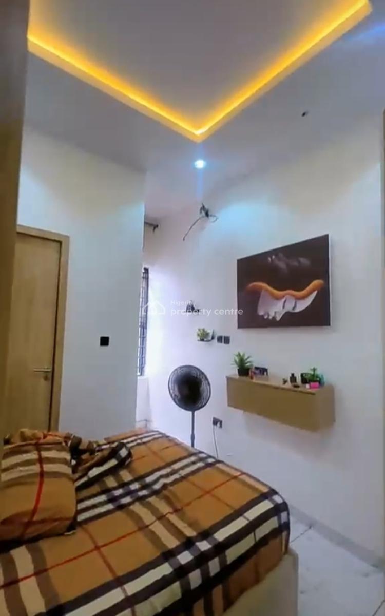 Furnished Upstairs Bedroom Inside a Shared Duplex { Video}, Harris Drive Vgc, Lekki, Lagos, Self Contain (single Rooms) for Rent