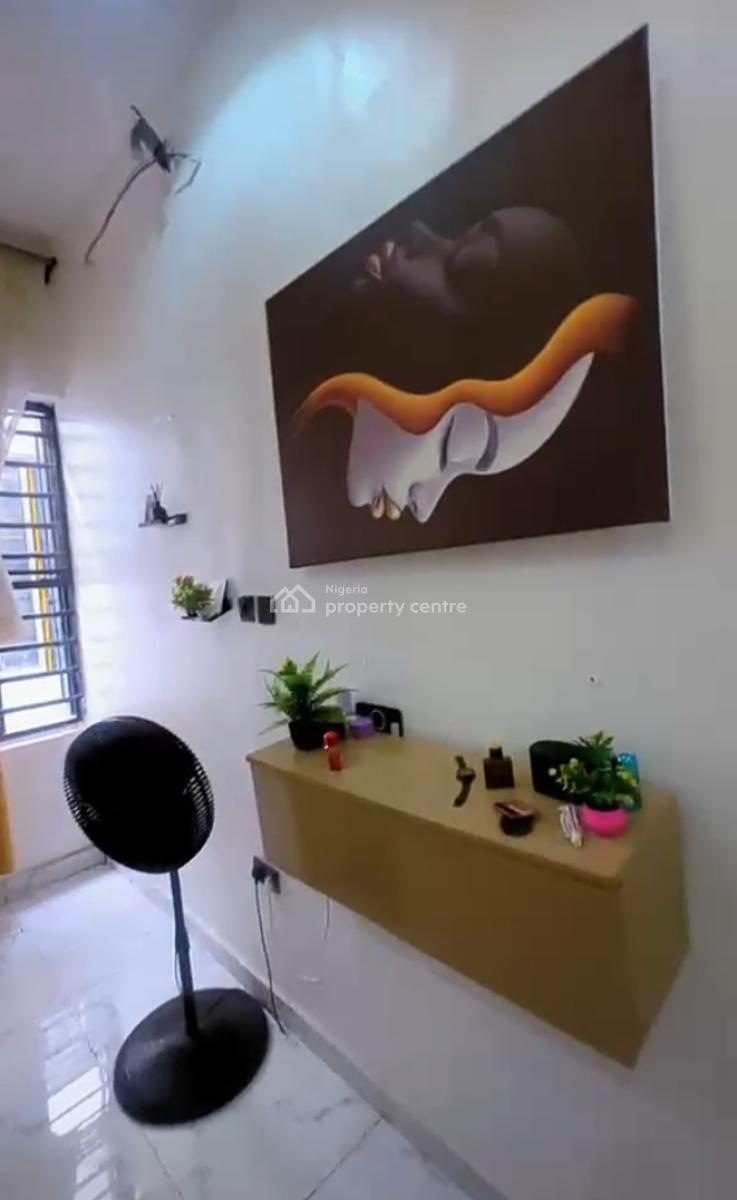 Furnished Upstairs Bedroom Inside a Shared Duplex { Video}, Harris Drive Vgc, Lekki, Lagos, Self Contain (single Rooms) for Rent