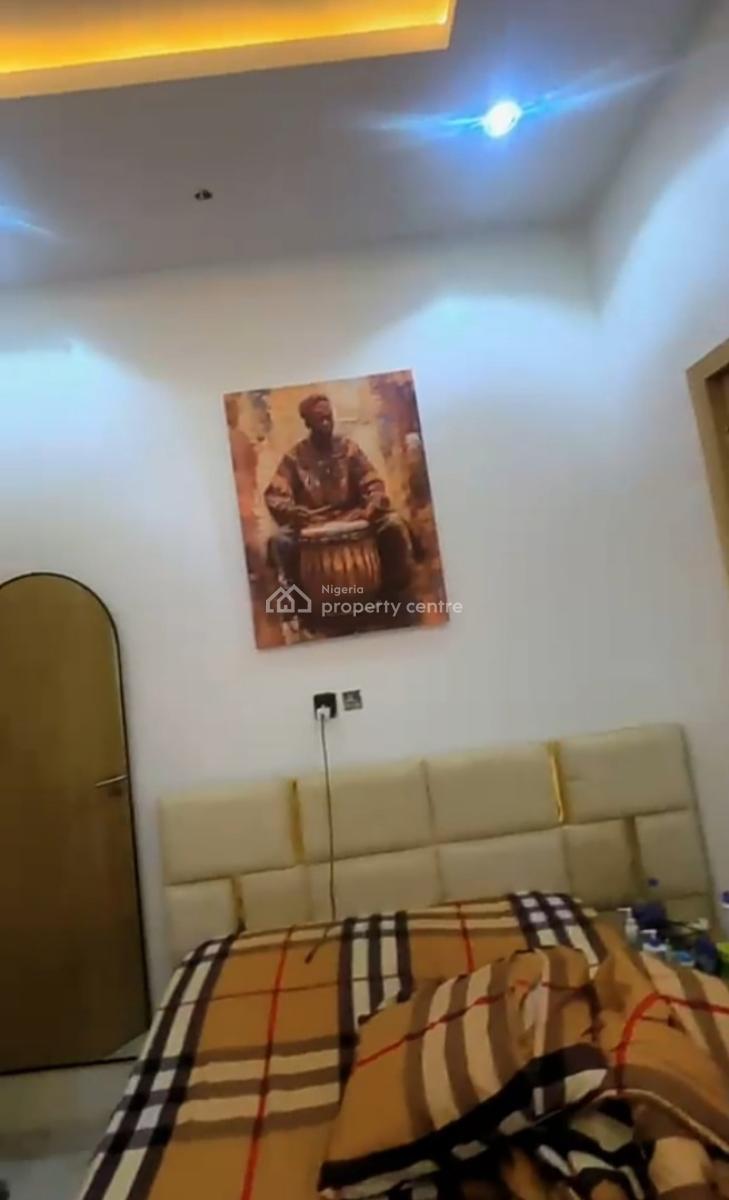 Furnished Upstairs Bedroom Inside a Shared Duplex { Video}, Harris Drive Vgc, Lekki, Lagos, Self Contain (single Rooms) for Rent