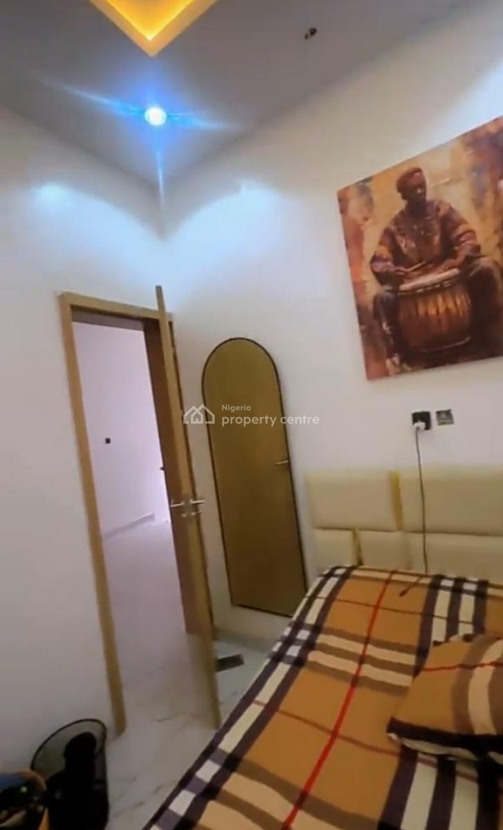 Furnished Upstairs Bedroom Inside a Shared Duplex { Video}, Harris Drive Vgc, Lekki, Lagos, Self Contain (single Rooms) for Rent