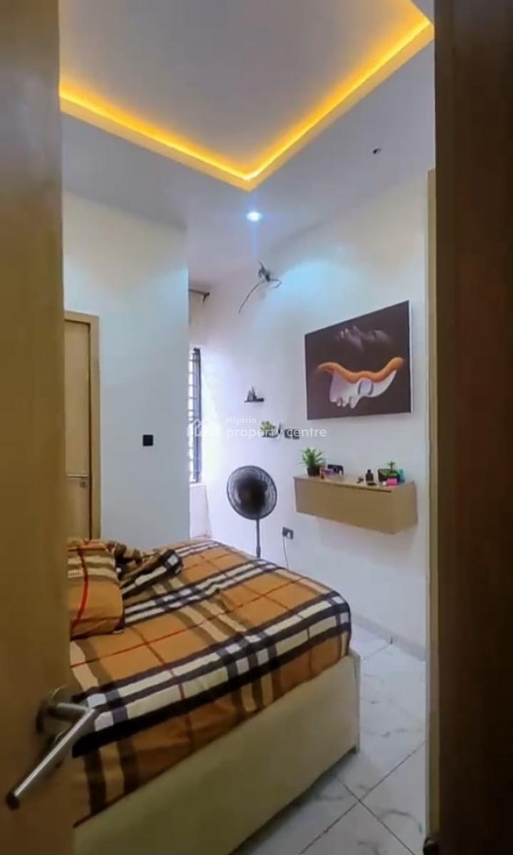 Furnished Upstairs Bedroom Inside a Shared Duplex { Video}, Harris Drive Vgc, Lekki, Lagos, Self Contain (single Rooms) for Rent