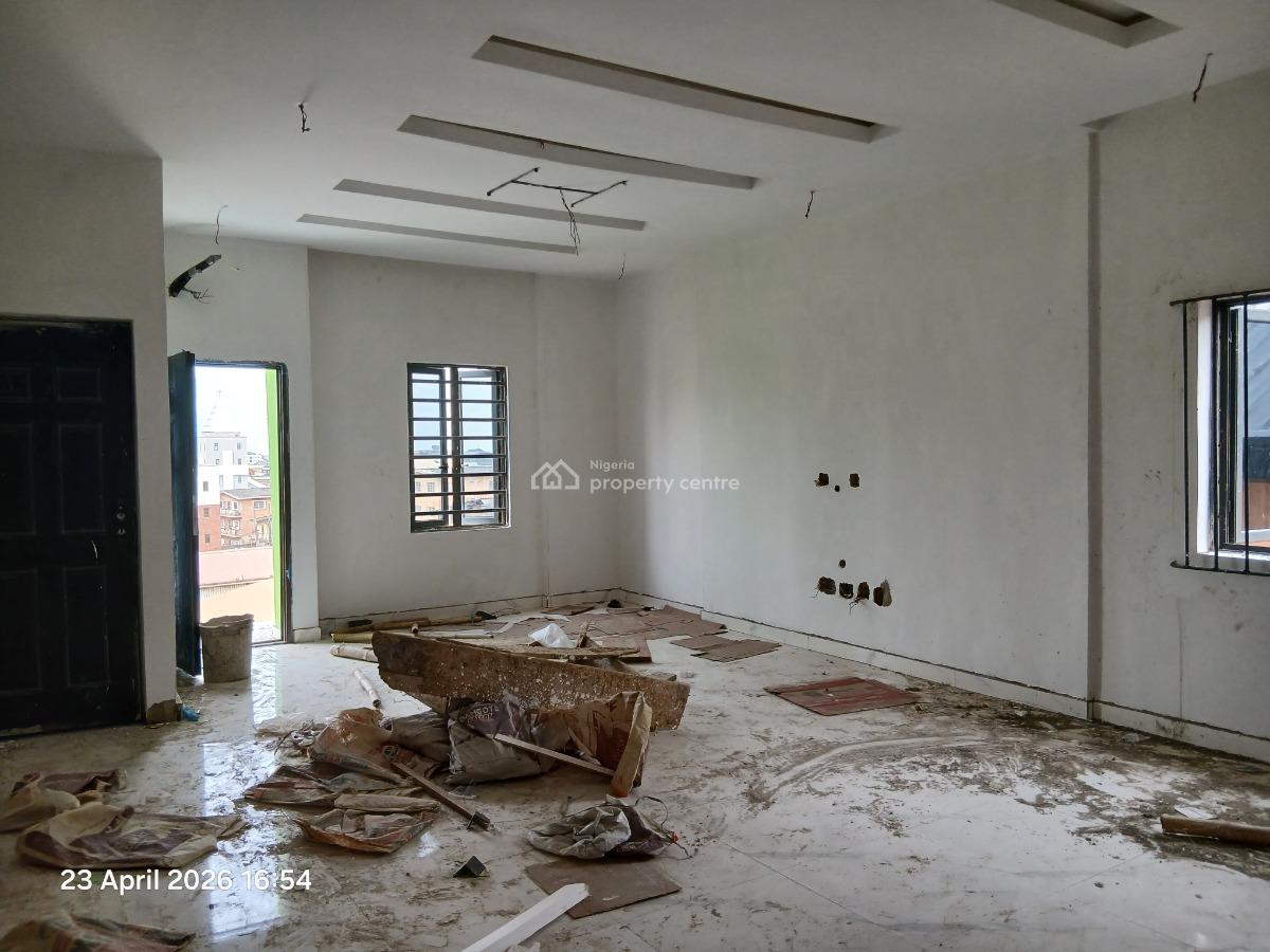 a Newly Built Spacious 3 Bedroom Flat Ensuite with Bq, Off Herbert Macaulay Way, Alagomeji, Yaba, Lagos, Flat / Apartment for Rent