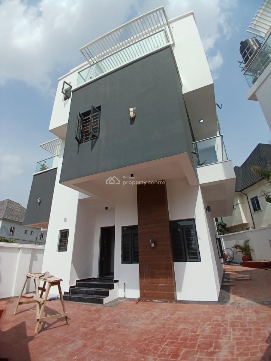 Brand New 4 Bedroom Detached Duplex with 1room Bq, Guzape Abuja Diplomatic Zone, Guzape District, Abuja, Detached Duplex for Sale
