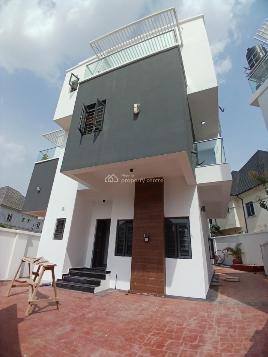 Brand New 4 Bedroom Detached Duplex with 1room Bq, Guzape Abuja Diplomatic Zone, Guzape District, Abuja, Detached Duplex for Sale