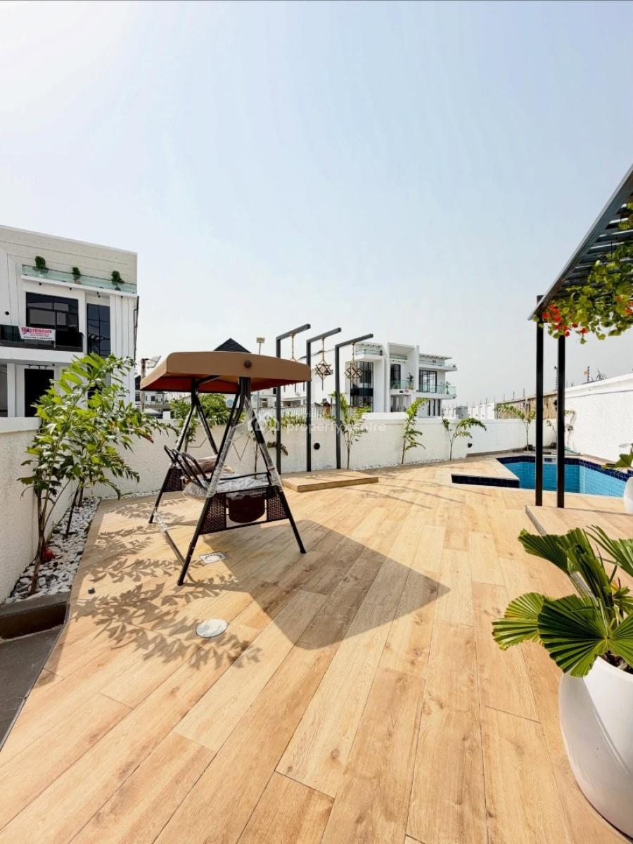 Luxury 5 Bedroom Detached Duplex with Swimming Pool and Bq, Chevron, Lekki, Lagos, Detached Duplex for Sale