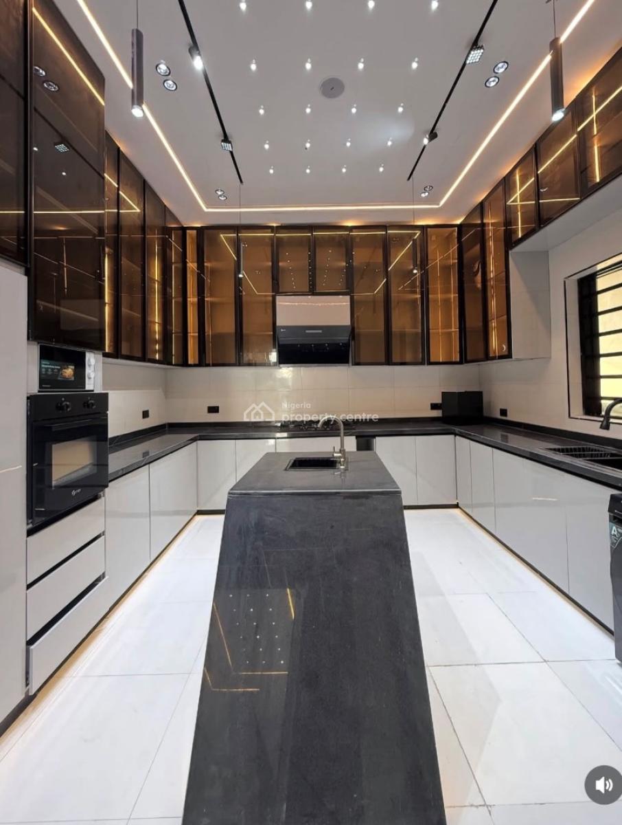 Contemporary 5 Bedroom Detached Duplex with Swimming Pool and Bq, Chevron, Lekki, Lagos, Detached Duplex for Sale