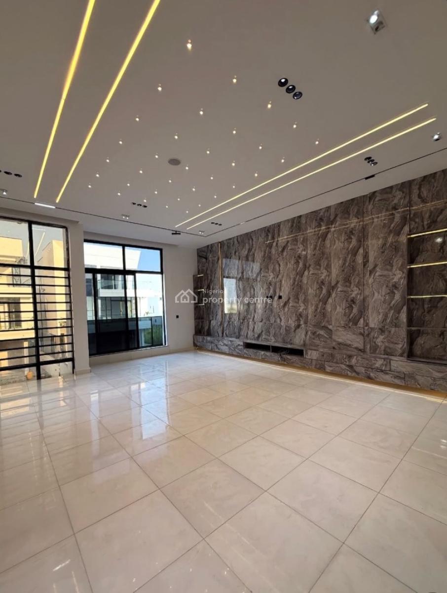 Contemporary 5 Bedroom Detached Duplex with Swimming Pool and Bq, Chevron, Lekki, Lagos, Detached Duplex for Sale