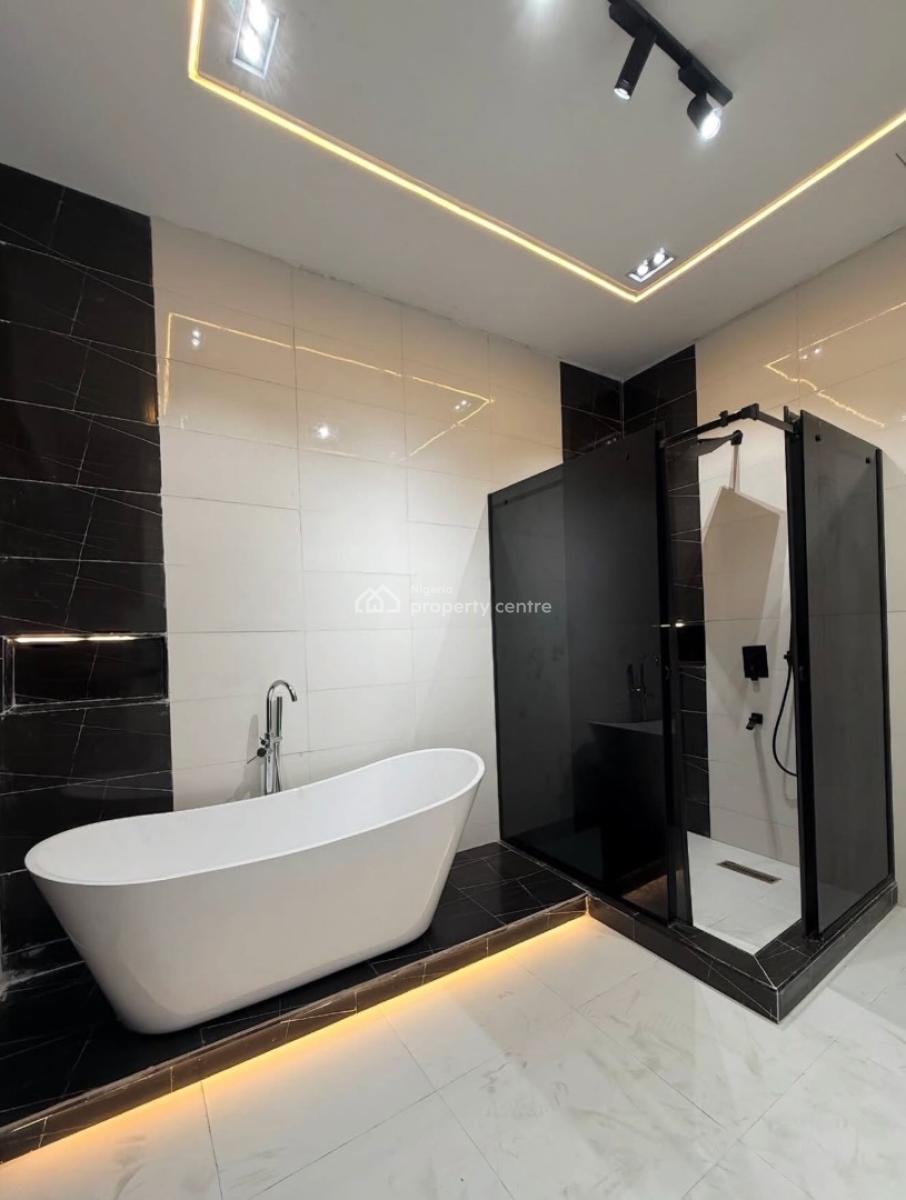 Contemporary 5 Bedroom Detached Duplex with Swimming Pool and Bq, Chevron, Lekki, Lagos, Detached Duplex for Sale