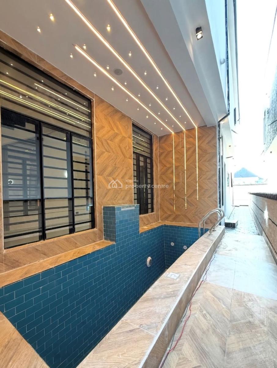 Contemporary 5 Bedroom Detached Duplex with Swimming Pool and Bq, Chevron, Lekki, Lagos, Detached Duplex for Sale