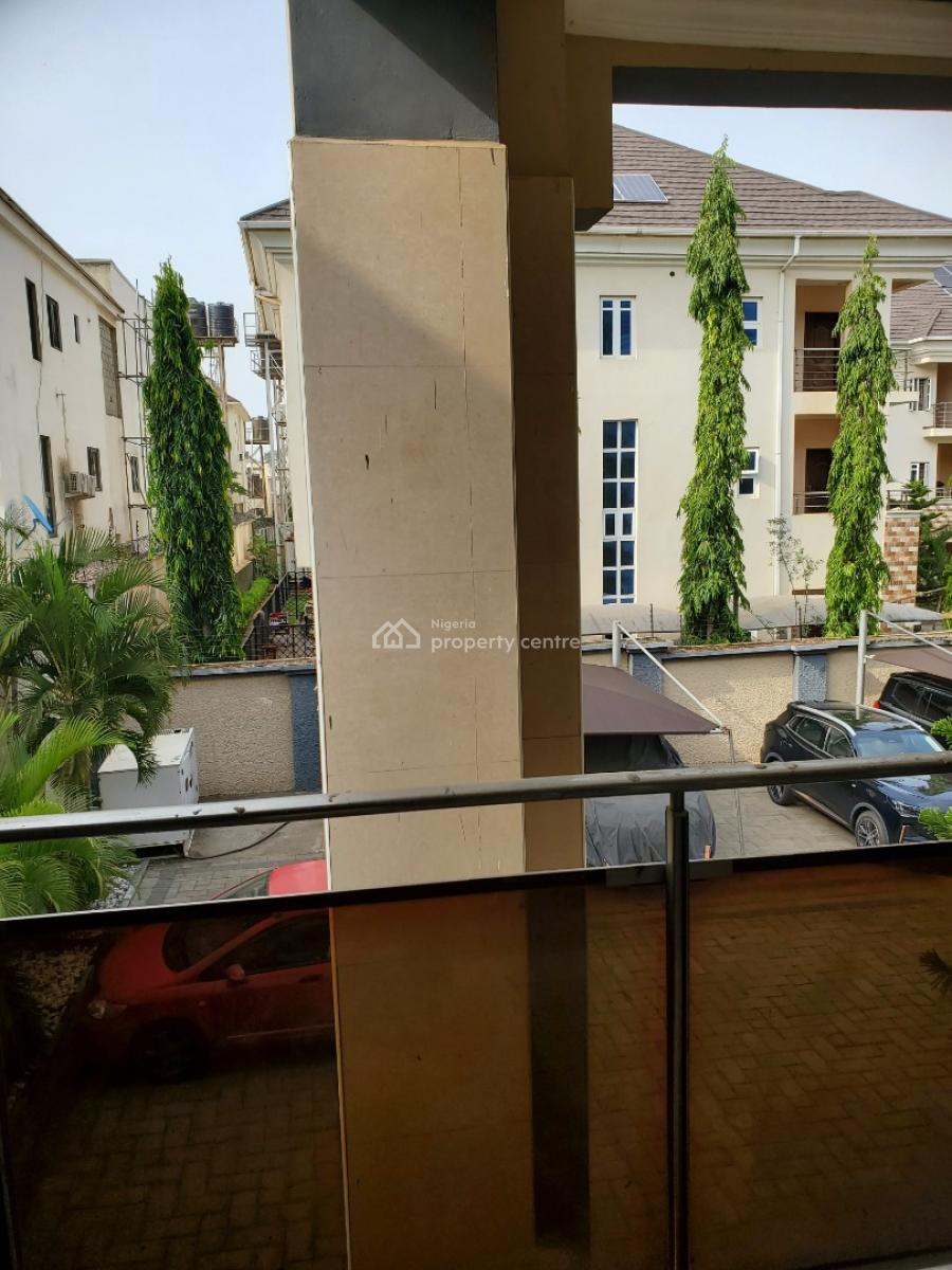 Luxury 4-bedroom Terrace Duplex with Detached Bq, Guzape District, Abuja, Terraced Duplex for Rent