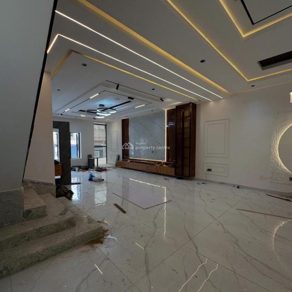 4 Bedrooms Smart Home , Bq, Elevator, Serene and Well Secured Neighborhood, Utako, Abuja, Terraced Duplex for Sale