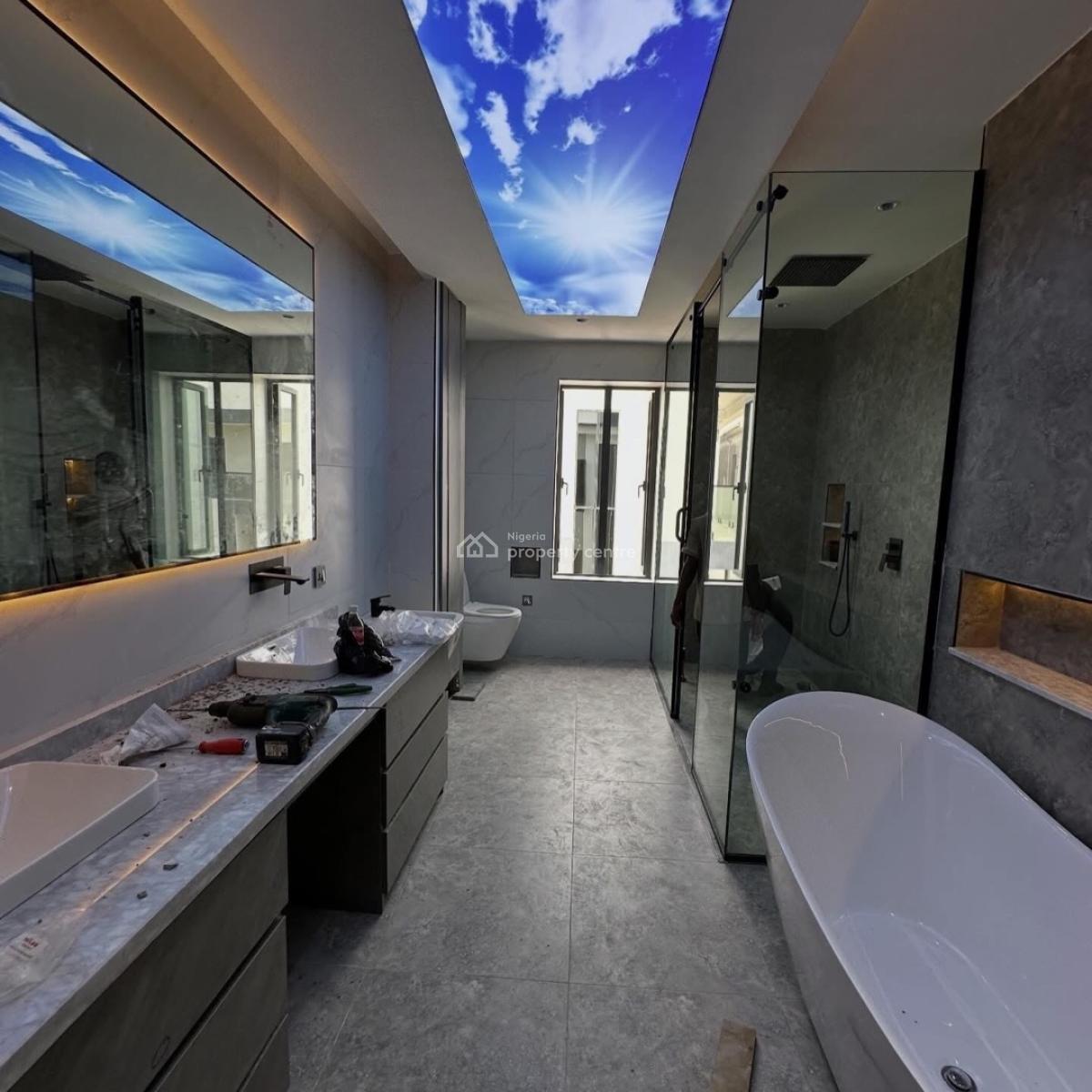 4 Bedrooms Smart Home , Bq, Elevator, Serene and Well Secured Neighborhood, Utako, Abuja, Terraced Duplex for Sale