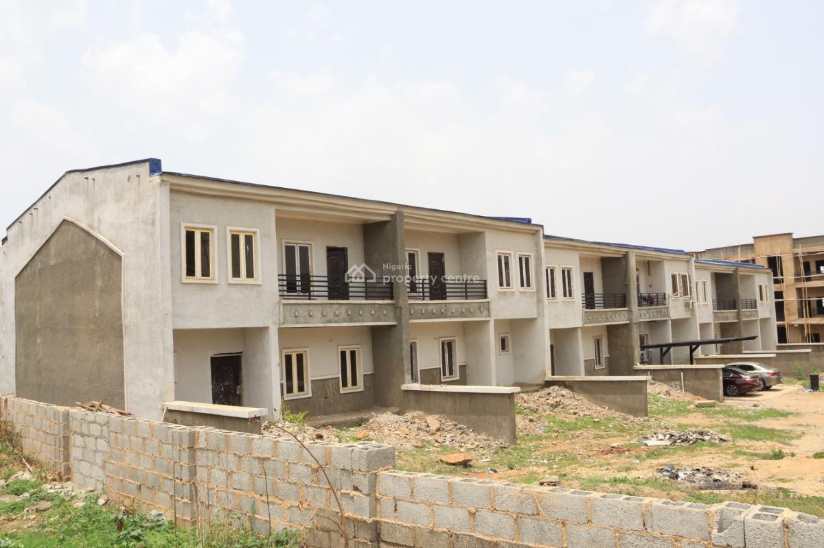 3 Bedroom Terrace with an Attached Bq Available in a Nice Estate, Life Camp Extension, Around Paradise Estate 2, Life Camp, Abuja, Terraced Duplex for Sale