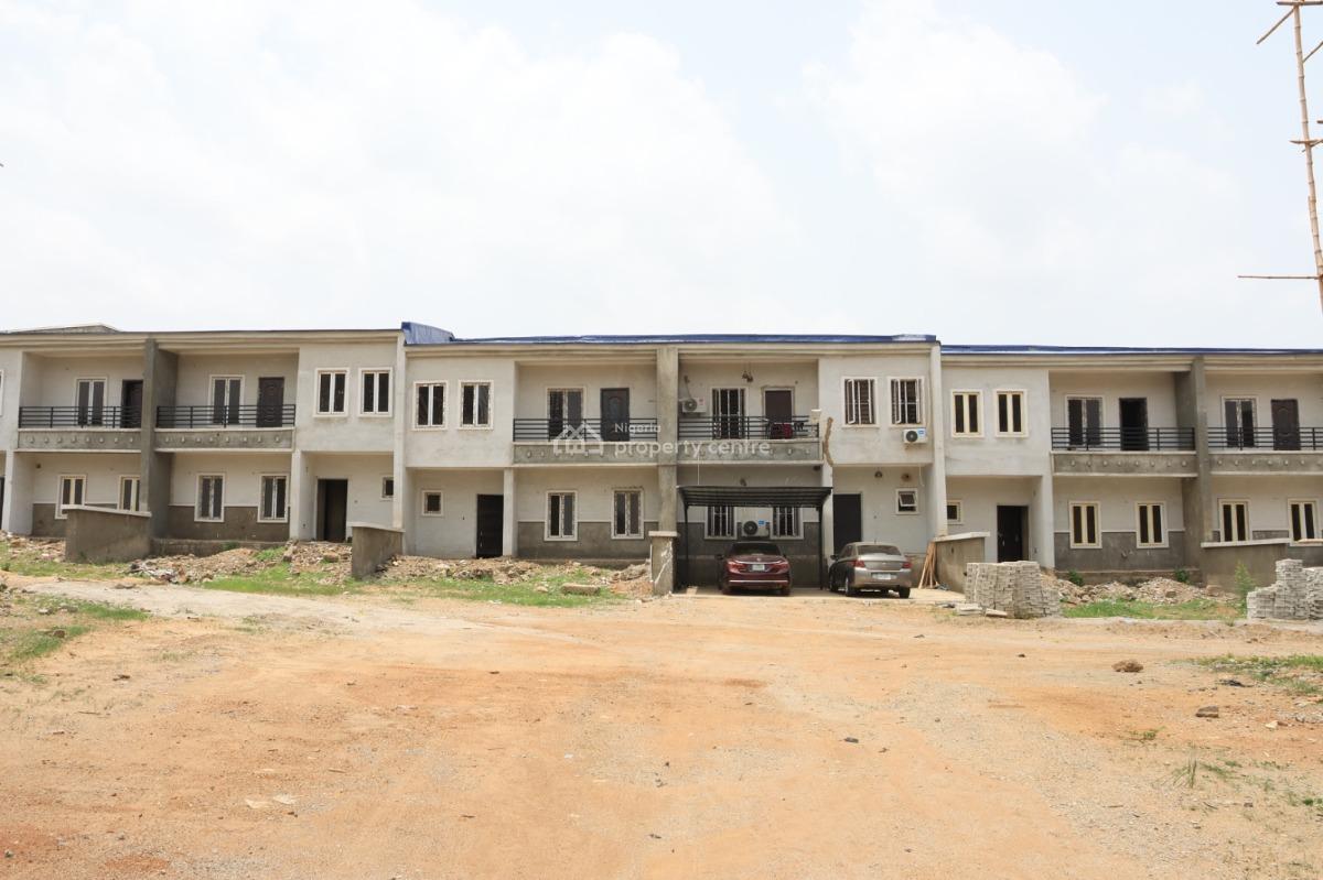 3 Bedroom Terrace with an Attached Bq Available in a Nice Estate, Life Camp Extension, Around Paradise Estate 2, Life Camp, Abuja, Terraced Duplex for Sale