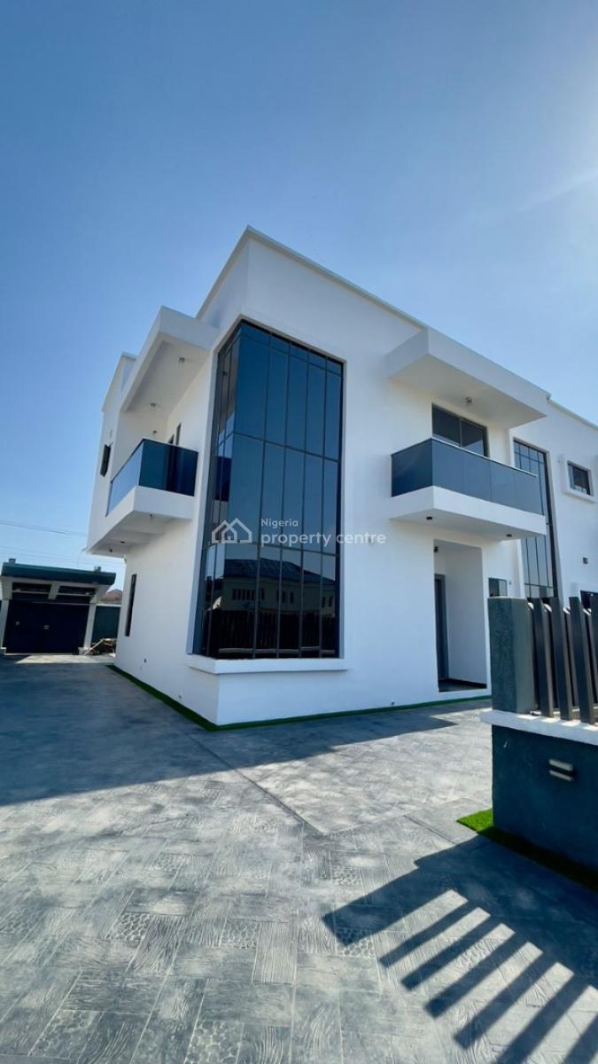 Massive 5 Bedrooms Detached Duplex with Swimming Pool and Bq, Fountain Springville Estate, Sangotedo, Ajah, Lagos, Detached Duplex for Sale